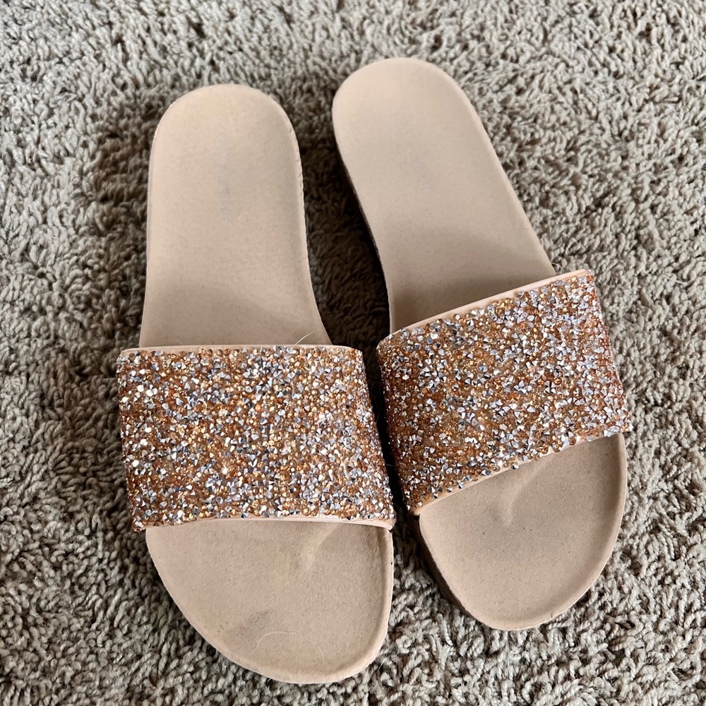 Sparkly Sandals - slides